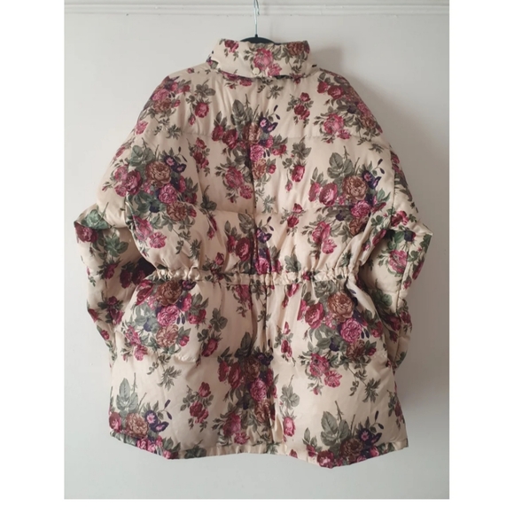 Vintage NAF NAF Floral Puffer Size M/L - Picture 5 of 8